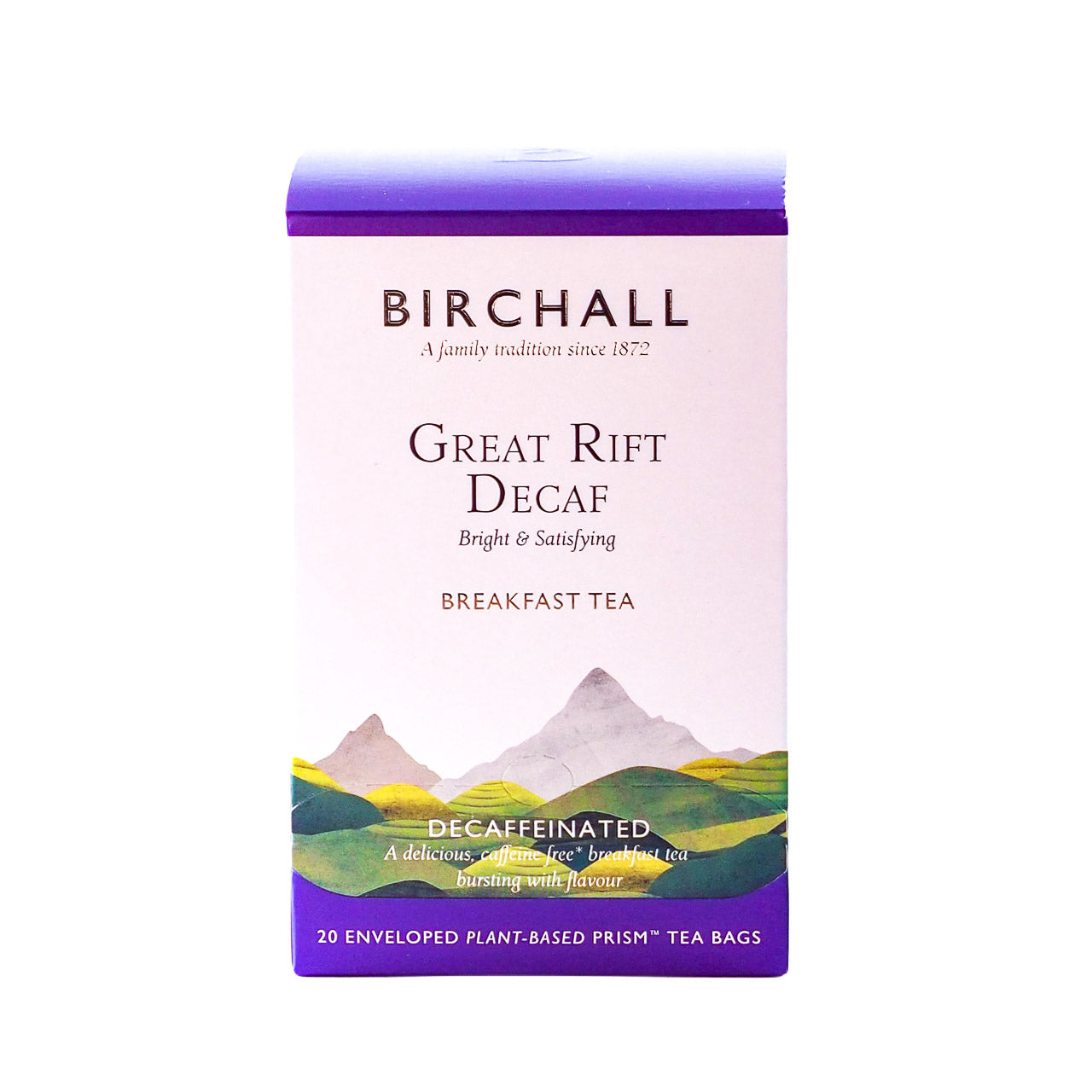 English breakfast (Great Rift) bez kofeinu - pyramidové sáčky (20ks)