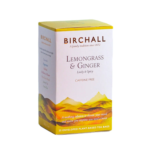 Zázvor & citronová tráva - bio sáčky (25ks)