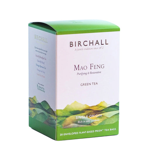 Zelený čaj Mao Feng - pyramidové sáčky (20ks)